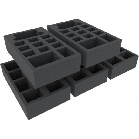 ValueSet! Bandejas de espuma para The Others 7 Sins ENVY / LUST / WRATH / GLUTTONY / GREED caja de juego de mesa