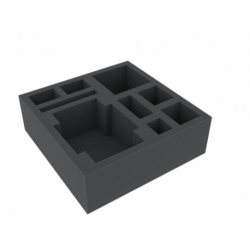 Conjunto de valores de la bandeja de espuma para Arcadia Quest: Caja de juego de tablero de Lotta Lava entera