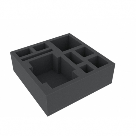 Foam tray Value Set for Arcadia Quest: Whole Lotta Lava board game box