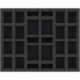 FS050XW03 50 mm full-size Foam Tray for 26 Star Wars X-WING Starfighters