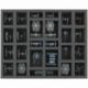 FS050XW03 50 mm full-size Foam Tray for 26 Star Wars X-WING Starfighters