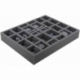 FS050XW03 50 mm full-size Foam Tray for 26 Star Wars X-WING Starfighters