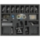 FSKH070BO Bandeja de espuma de 70 mm con 21 compartimentos para el juego Runewars Miniatures - Unidades Daqan-Lords