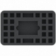 HS030MD09 30 mm half-size foam tray 24 square cut-outs plus card-slot for Massive Darkness