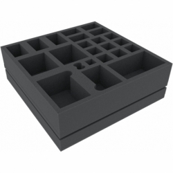 Juego de bandeja de espuma para descenso: Journeys in the Dark 2nd Edition - Caja de juego de mesa Labyrinth of Ruin