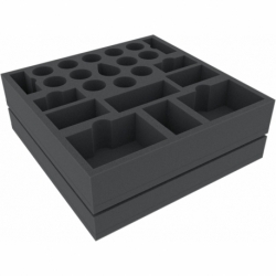 Juego de bandejas de espuma Feldherr para tortugas ninja adolescentes mutantes: Caja de juego de mesa Shadows of the Past