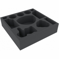 Bandeja de espuma AWMEGM070BO para Cazafantasmas: La caja del juego de mesa Board Game II - figuras altas y material de juego