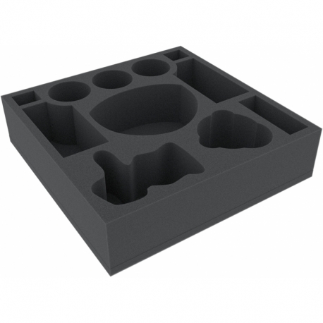 Bandeja de espuma AWMEGM070BO para Cazafantasmas: La caja del juego de mesa Board Game II - figuras altas y material de juego
