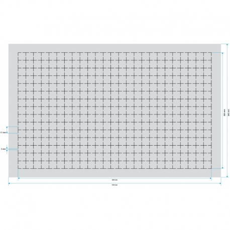 Feldherr Kit de espuma Pick and Pluck para Auer Packaging Euro Container con tapa de bisagra / Estuche ED 64/32
