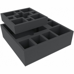 Juego de bandejas de espuma Feldherr para Mansions of Madness 2ª Edición: Horrific Journeys caja de juego de mesa