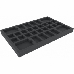 DAMEMS030BO Bandeja de espuma de 465 mm x 285 mm x 30 mm para Sombras de Brimstone: Fortress Prohibido - caja de juego de mesa
