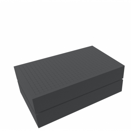 Feldherr Kit de espuma Pick and Pluck para Auer Packaging Euro Container con tapa de bisagra / Estuche ED 64/22