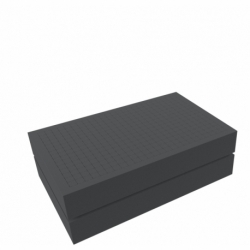 Feldherr Kit de espuma Pick and Pluck para Auer Packaging Euro Container con tapa de bisagra / Estuche ED 64/27