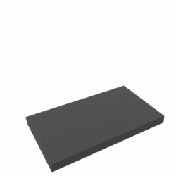 Feldherr Kit de espuma Pick and Pluck para Auer Packaging Euro Container con tapa de bisagra / Estuche ED 64/75
