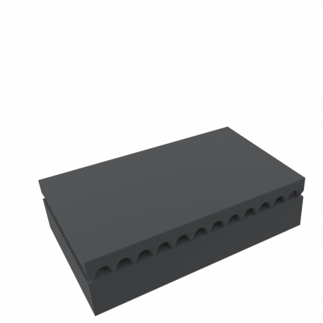 Feldherr Kit de espuma Pick and Pluck para Auer Packaging Euro Container con tapa de bisagra / Estuche ED 64/12