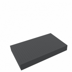 Feldherr Kit de espuma Pick and Pluck para Auer Packaging Euro Container con tapa de bisagra / Estuche ED 64/17