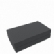 Feldherr Kit de espuma Pick and Pluck para Auer Packaging Euro Container con tapa de bisagra / Estuche ED 64/17