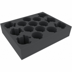 Bandeja de espuma FSMERG070BO Feldherr para Aeronáutica Imperialis: Ork Air Waaagh! - Escuadrón en bases voladoras