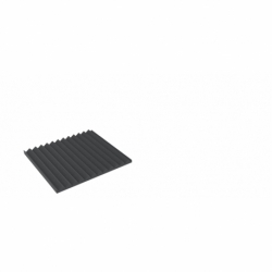 500 mm x 500 mm x 30 mm con patrón de zig-zag personalizable Bandeja de espuma Feldherr para maquetas de trenes Calibre N