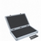 Euro Box / Container Case for model railway locomotives, wagons and vehicles lying - 7 slots for TT scale