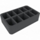 HS070A008 Feldherr foam tray for Battlestar Galactica: Starship Battles - 10 compartments