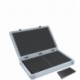Euro Box / Container Case for model railway locomotives, wagons and vehicles - 20 slots for Z Gauge - vertical