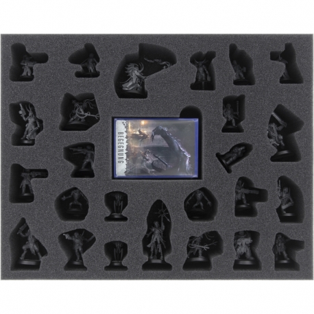 Feldherr Storage Box FSLB310 + juego de espuma para la Fortaleza Blackstone: Caja de juego del núcleo + todas las expansiones