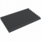 EUMEWE050 560 mm x 360 mm x 36 mm Feldherr zig-zag pattern foam tray for Euro Container 60 x 40