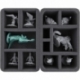Feldherr Storage Box FSLB310 para Ankh: Gods of Egypt - Tomb of Wonders Stretch Goal Box + Divine Offerings Optional Buy