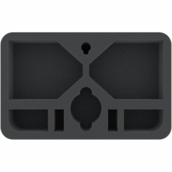HSHH050BO 50 mm half-size foam tray for Dropfleet Commander - Scourge Battleships + FREE capsule for pegs