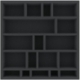 DWMETJ055BO Feldherr foam tray for Core Space: core game + Purge: Outbreak! - terrain pieces - board game box