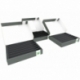 3 piezas Value Pack Feldherr Storage Box FSLB055 maquetas locomotoras, vagones y vehículos 7 ranuras ancho vía TT vertical