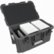 Case / Trolley for 24 tablets in thin sleeves compartments 14 mm wide including pencil holder