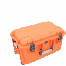 Case / Trolley for 20 tablets in thick sleeves compartments 22 mm wide