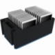 Case / Trolley for 20 tablets in thick sleeves compartments 22 mm wide