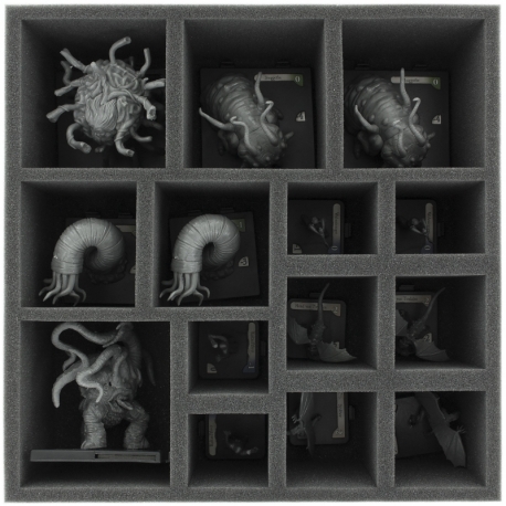 Storage Box Mansiones la Locura 2da Edición expansiones Pesadillas Recurrentes, Recuerdos Suprimidos y Más Allá del Umbral