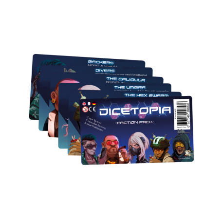 Dicetopia: Faction Pack - EN/FR/DE