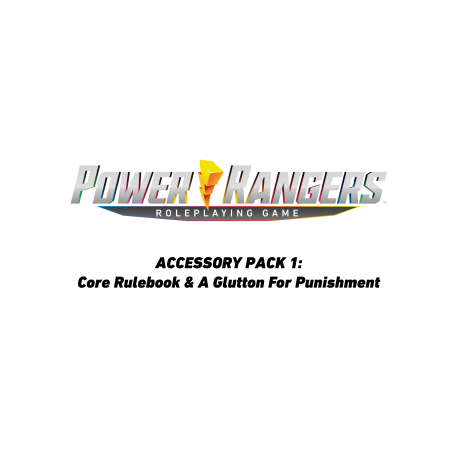 Power Rangers RPG Core Rulebook - A Glutton for Punishment Accessory Pack (Inglés)