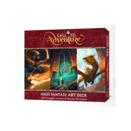 Call to Adventure: High Fantasy Art Deck (Inglés)