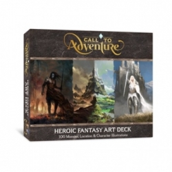 Call to Adventure: Heroic Fantasy Art Deck (Inglés)
