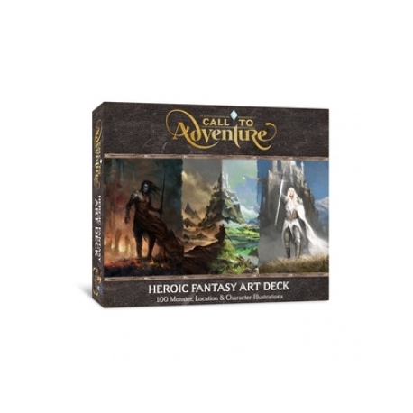 Call to Adventure: Heroic Fantasy Art Deck (Inglés)