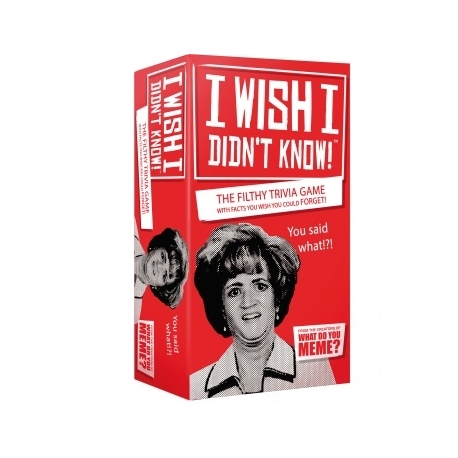 I wish - didn't know (English)