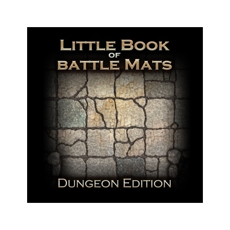 The Little Book of Battle Mats - Dungeon Edition (Inglés)