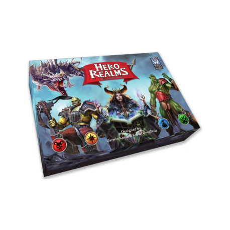 Hero Realms Deckbuilding Game Display (6 Packs) (Inglés) de White Wizard Games