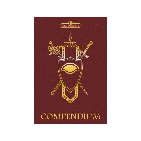 TDE - Aventuria Compendium Deluxe (red leatherette) (Inglés)