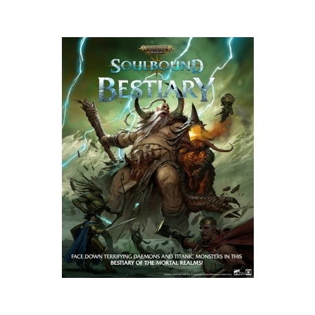 Warhammer Age of Sigmar: Soulbound RPG Bestiary (Inglés)