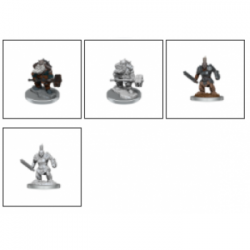 D&D Nolzur's Marvelous Miniatures: Duergar Fighters (4 Units)