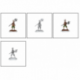 D&D Nolzur's Marvelous Miniatures: Harengon Brigands (4 Units)