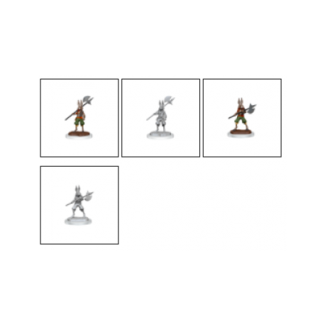 D&D Nolzur's Marvelous Miniatures: Harengon Brigands (4 Units)