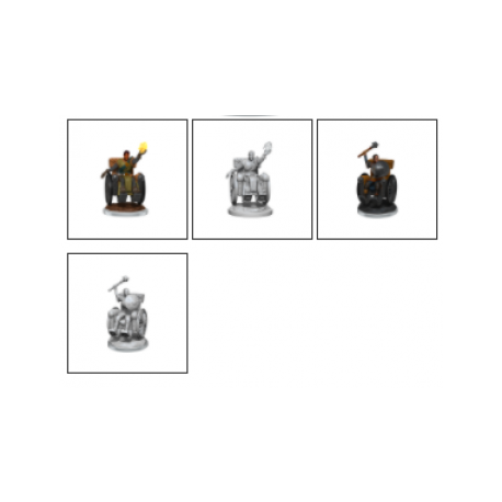 D&D Nolzur's Marvelous Miniatures: Human Clerics (4 Units)